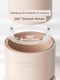 Lixu Makeup Brush Storage Box Desktop Storage Box Cosmetics Dust-proof Storage Brush Bucket Rotating Pen Can