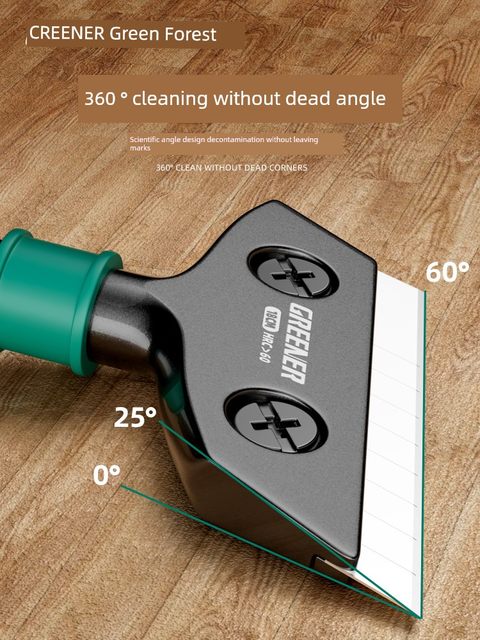Green Forest Heavy Duty Scraper Cleaning Blade Beautiful Slot Scraper Wall Leather Glass Small Spatula Scraper Scraper Cleaning Tool