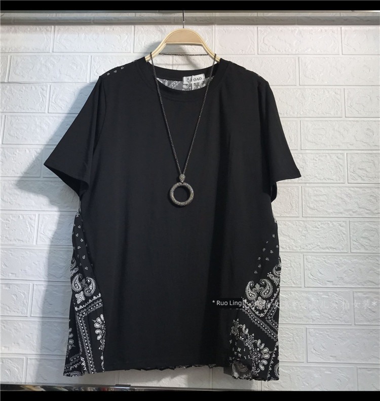 Women's wear printing Short sleeve leisure time Show thin jacket summer wear