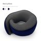 Portable U-shaped pillow memory foam can be detached and washed with car travel storage neck nap rest neck o head pillow