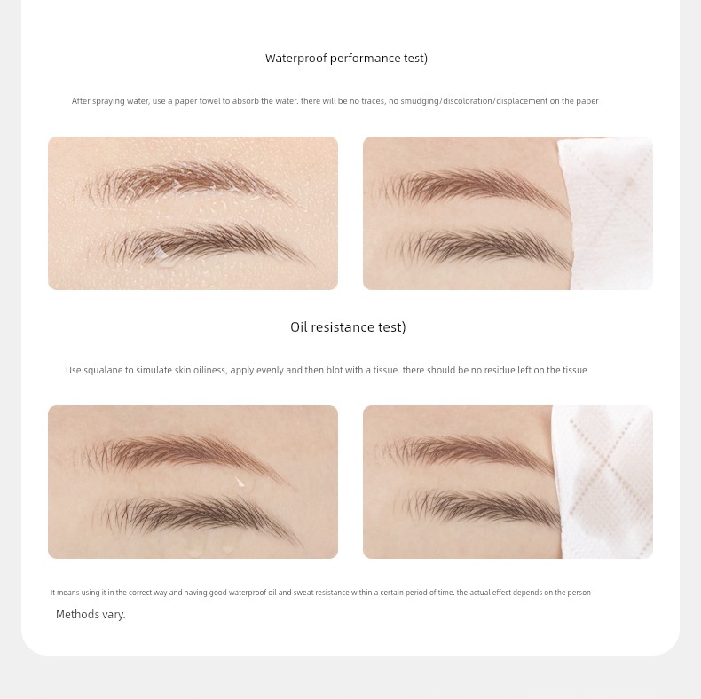 German Nenfu Eyebrow Pencil for Women Preparing for Pregnancy, Waterproof, Sweat-Resistant, Not Easy to Fade, with Distinct, Natural-Looking Eyebrows, — 14