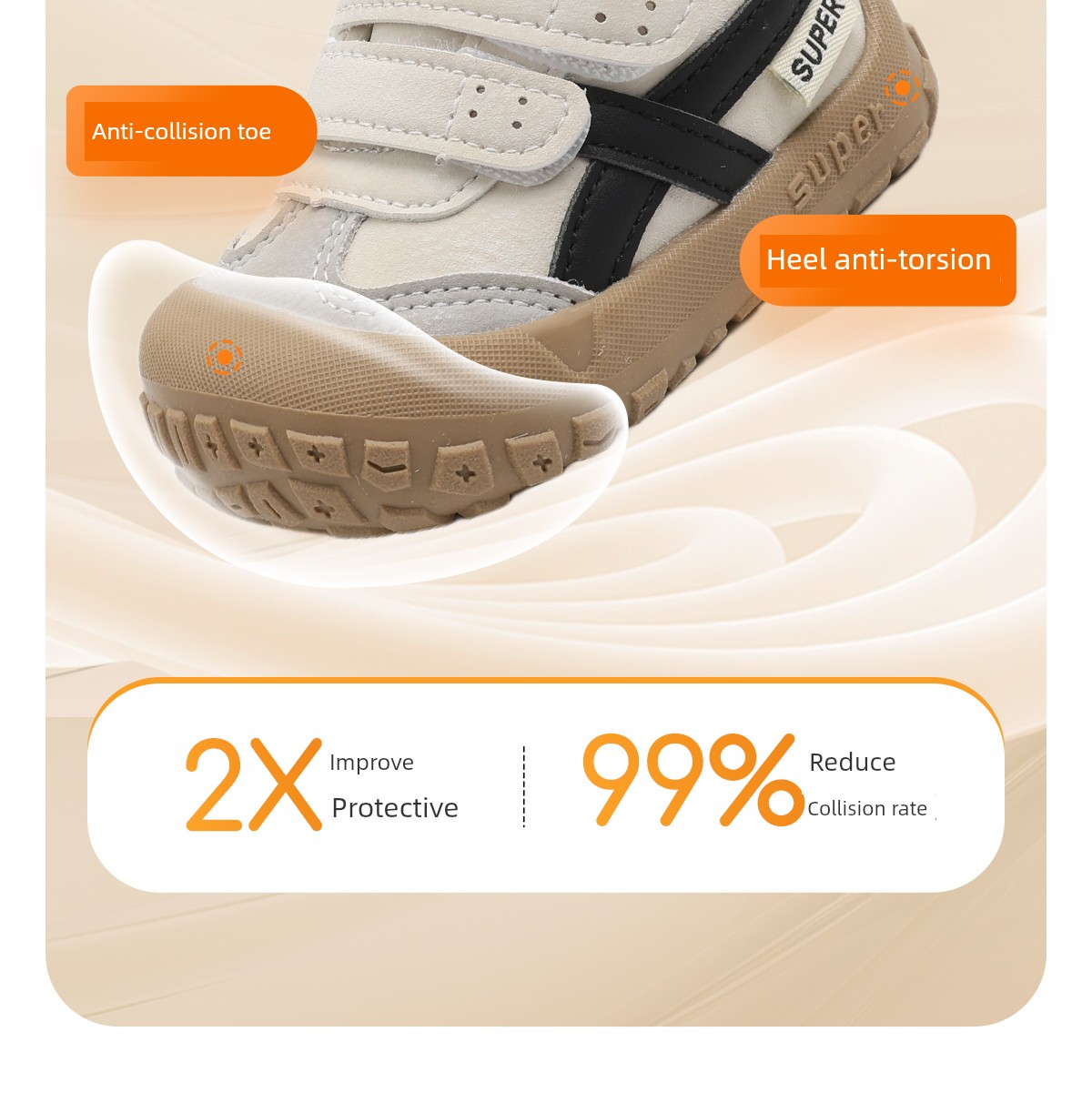 Jq Jingqi Baby Girl Toddler Shoes Infant Soft-Soled Functional Shoes Spring and Autumn New Anti-Kick Breathable Sports Shoes — 8