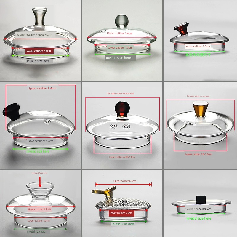 Lid Single Sale High Temperature Resistant Tea Cup Glass Pot