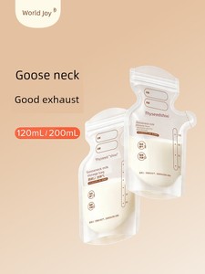 Shixi Milk Storage Bag Refrigerator Breast Milk Storage Bag Disposable Small Capacity Milk Storage Bag Fresh-Keeping Mil