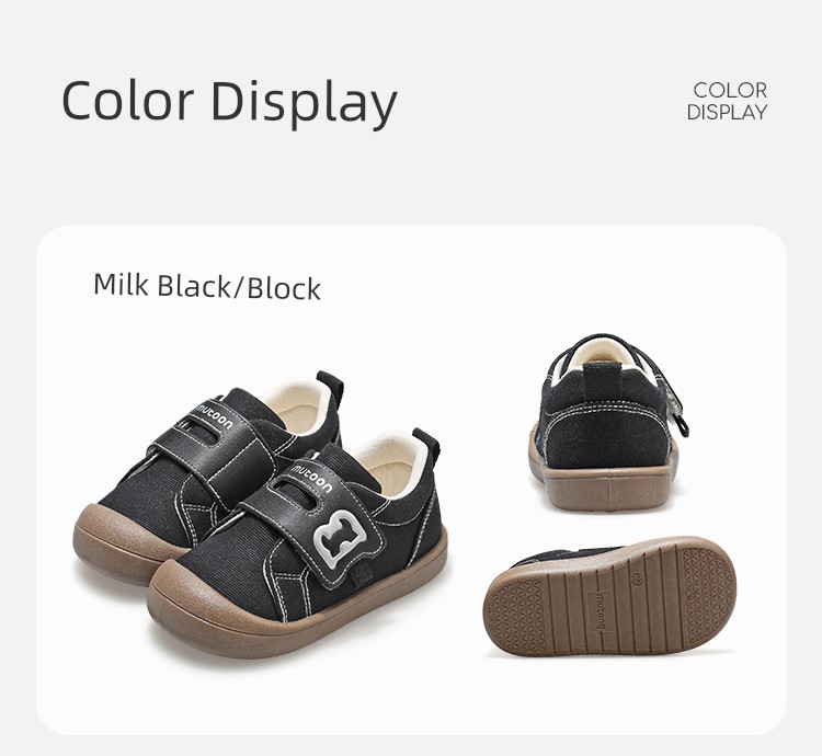 Toddler Stable Shoes for Spring and Autumn, Boys' Baby Kindergarten Indoor Shoes, Soft-Soled Anti-Collision Canvas Shoes, Girls' Shoes — 30