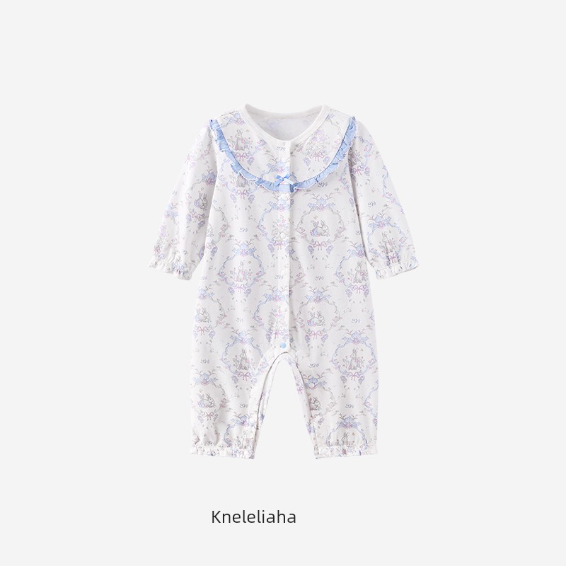 Yeehoo Baby Autumn Jumpsuit Long-Sleeve Toddler Romper New Four-Season Newborn Clothing Onesie Spring and Autumn — 8