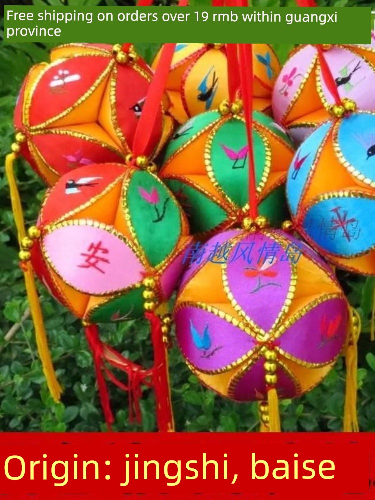 Hot Sale Guangxi March 3 Hydrangea Handmade Jingxi Props Dance Props Hydrangea 2.4 Cm6cm8cm10cm