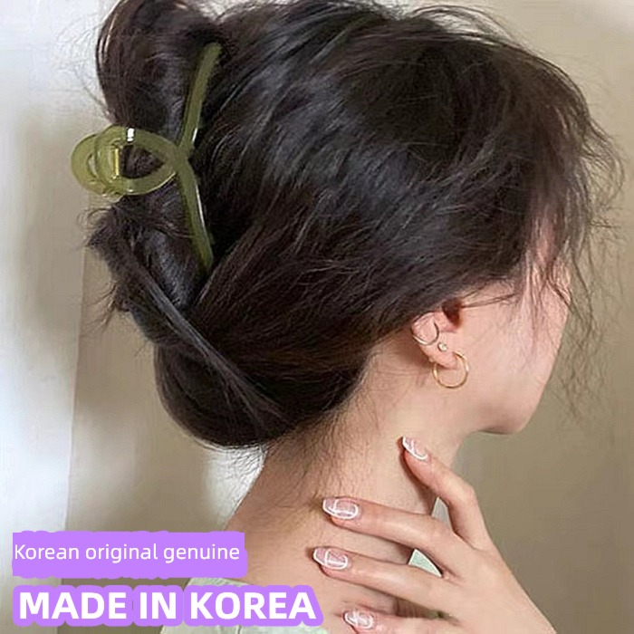 Simplicity overlapping Plus Back of head Ponytail Hairpin