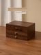 Fanhan Wooden jewelry box with lock Jade Jade bracelet Gold jewelry box Luxury high-end hand jewelry storage box
