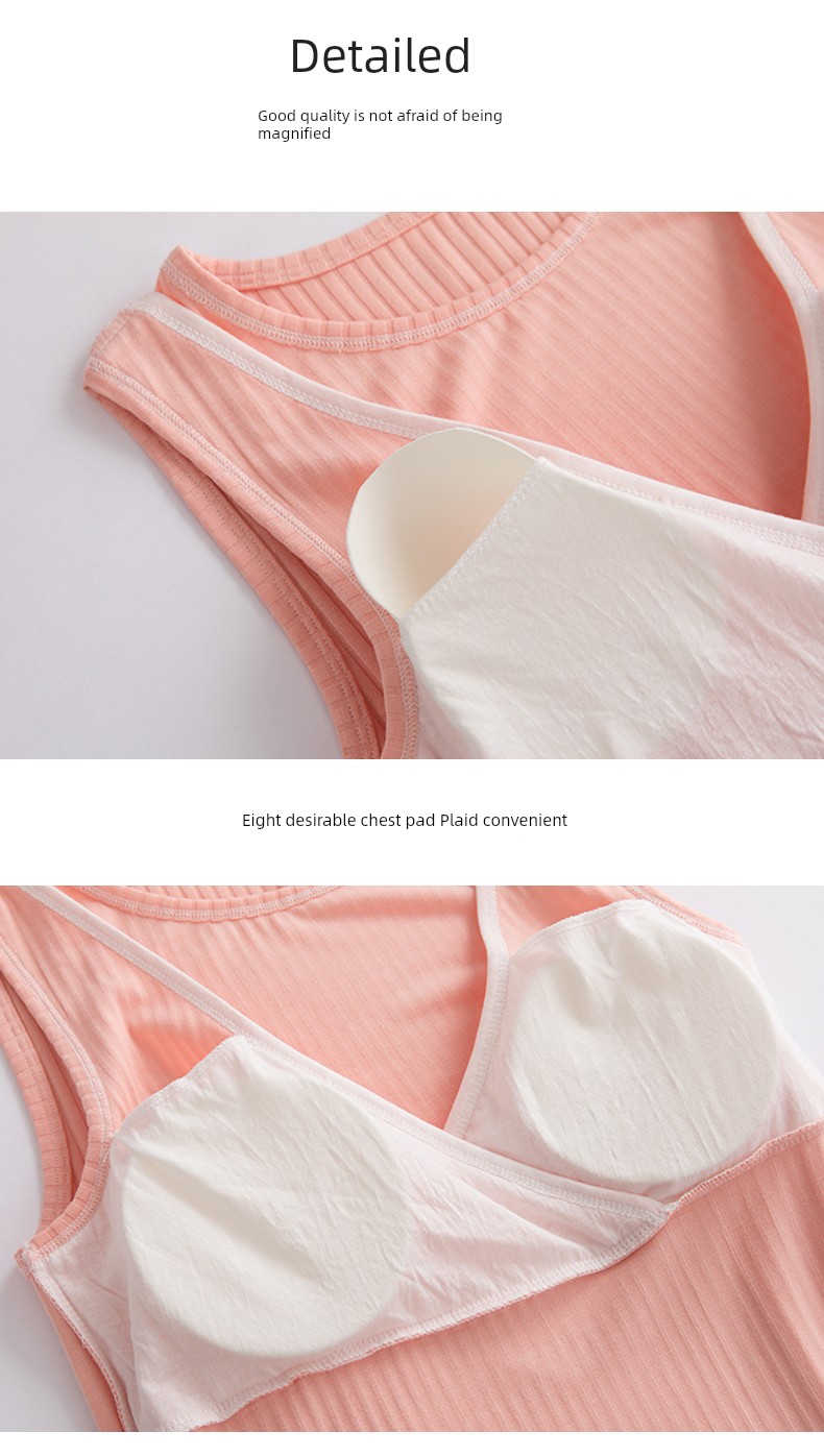 Breastfeeding Vest for Pregnant Women, Modal Undershirt for Pregnancy, Suitable for Breastfeeding, Thin Style for Autumn, Winter, and Summer — 20