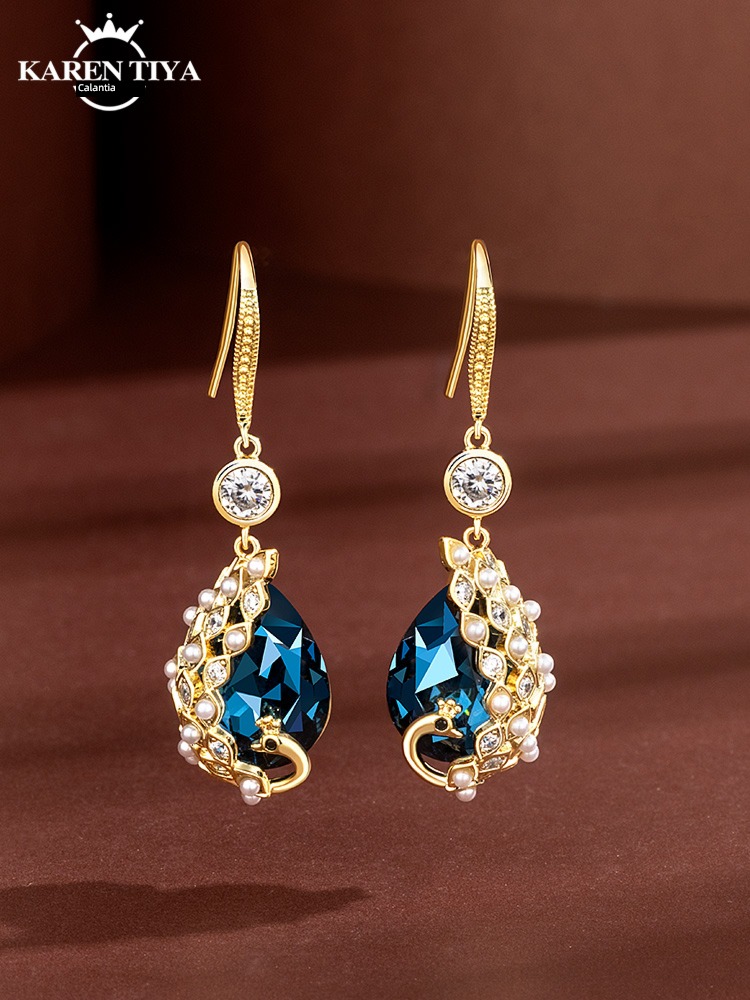 Light luxury atmosphere Advanced sense summer female Earrings
