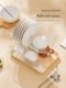 Modern Housewife Dish Storage Rack Multi-function Kitchen Sink Household Foldable Countertop Drain Bowl Rack Storage Rack