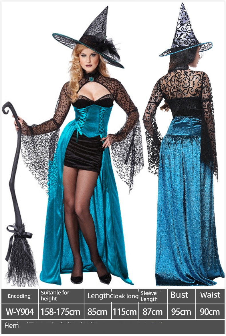 Witch longuette devil angel Halloween clothing