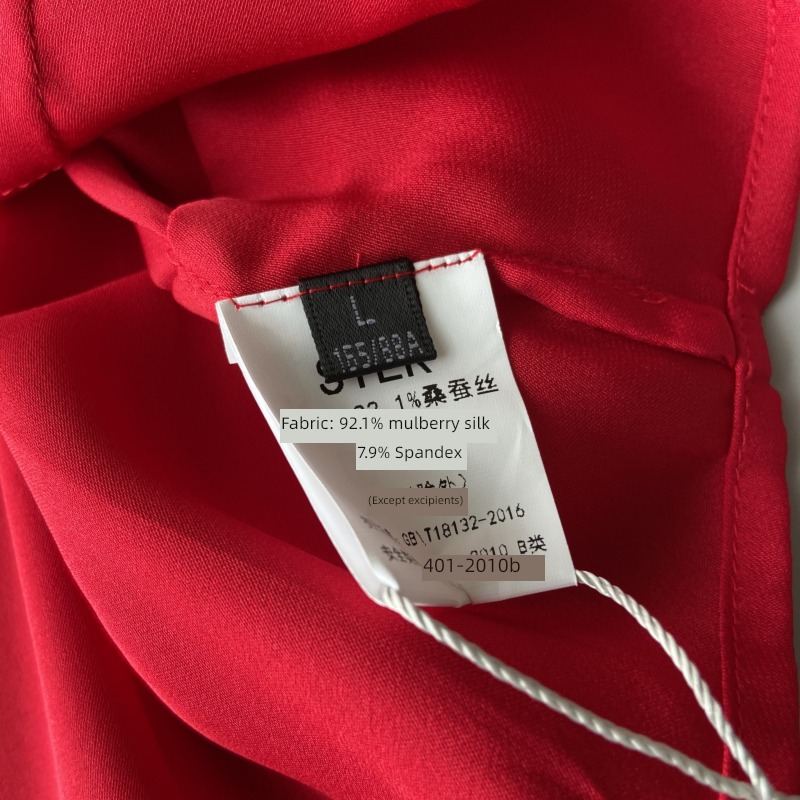 Pounds Half high collar Long sleeve Hangzhou shirt mulberry silk
