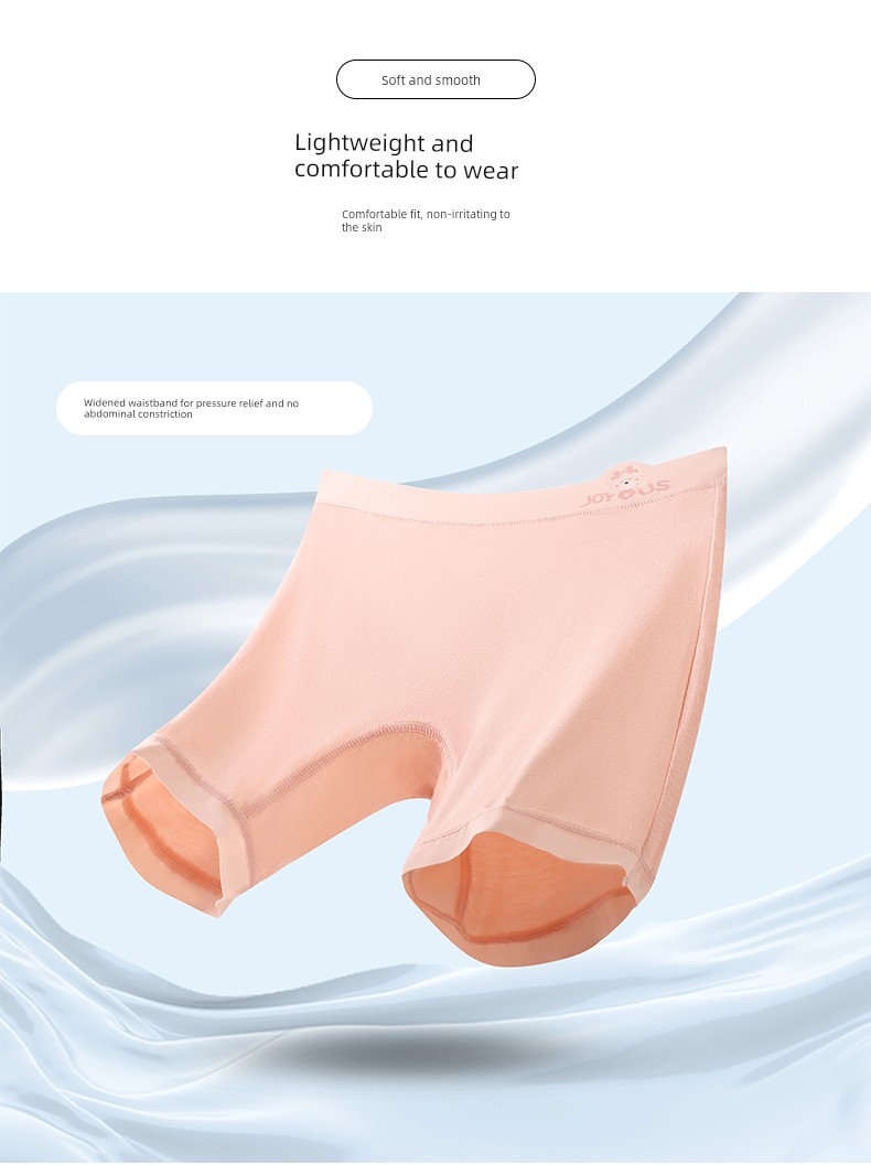 Catman Children's Safety Pants for Girls, Three-In-One Underwear, Class a 10A Antibacterial, 2026 Summer Thin Anti-Exposure Leggings — 14