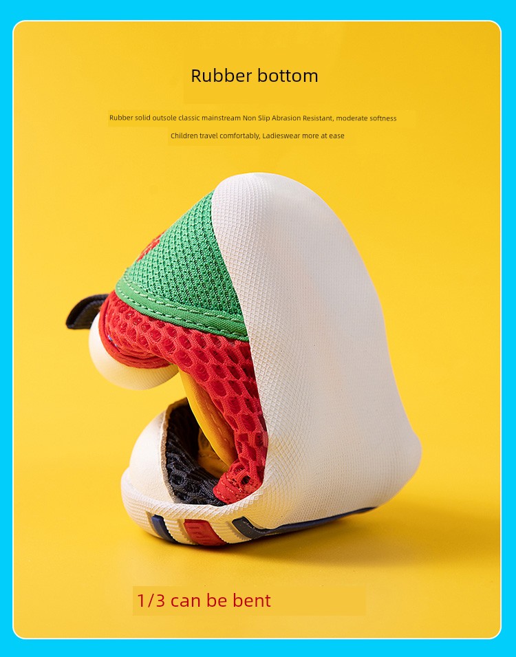 Kilopu 2026 Summer Hollow-Out Soft-Soled Baby Walking Shoes Breathable Mesh Non-Slip Anti-Fall Heel Baby Shoes for Boys and Girls — 8