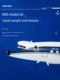 Simulated ABS assembled aircraft model L-1049 KLM DASH8Q300 Air New Zealand ornaments