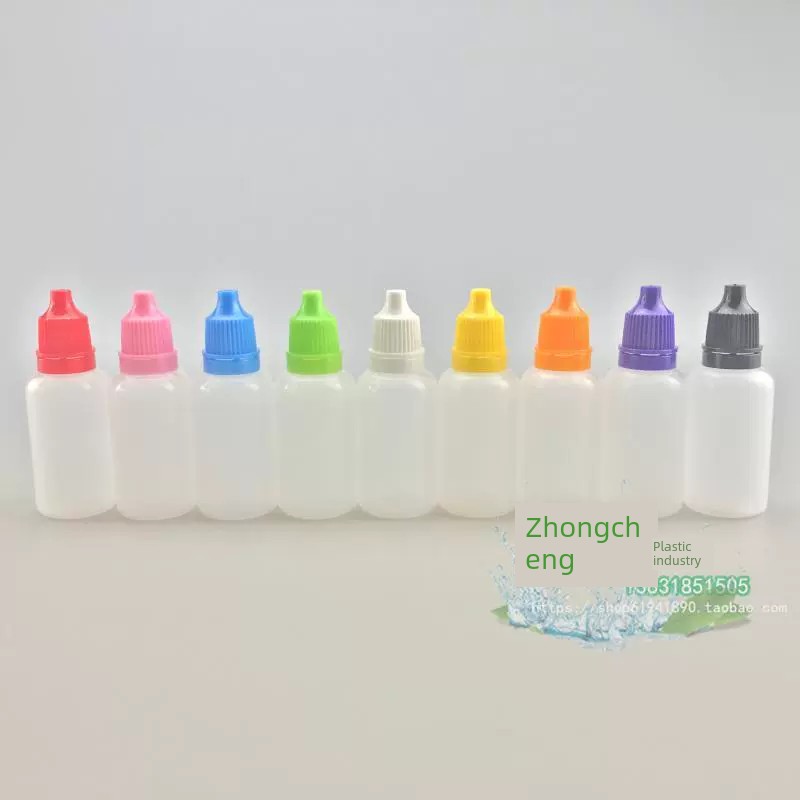 Special Offer 20ml Eye Drop Bottle Liquid Bottle PE Bottle Drip Bottle Transparent Bottle Storage Bottle Water Bottle