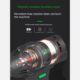 Sanzhu large torque electric brushless impact wrench lithium battery large torque wind cannon rack worker tire repair tool