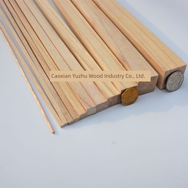 木条手工diy材料桐木条制作木屋模型实木方条扁条小细木条子包邮