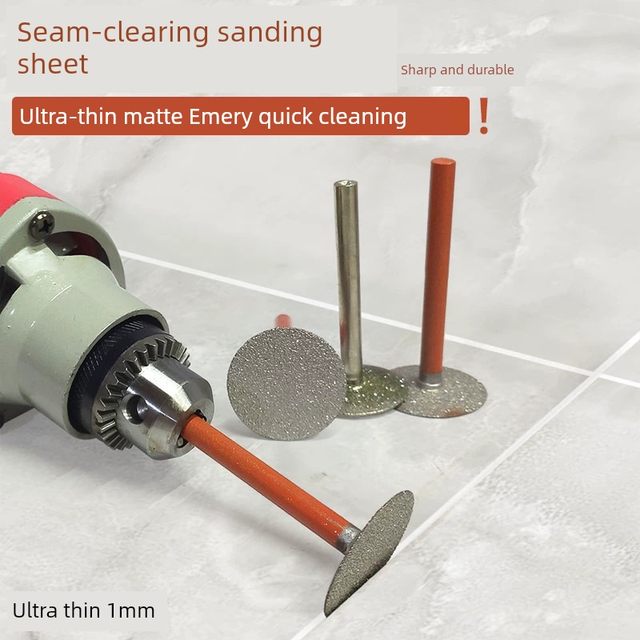 Electric saw blade seam cleaning machine for beautiful seam tiles and floor tiles special construction tool expansion cutting seam cone artifact groover
