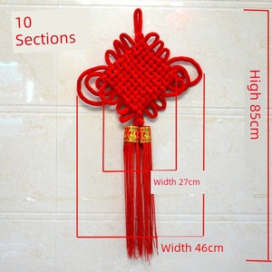 Chinese Knot Pendant Large and Small Sizes for Home Protection, Feng Shui, Wedding Celebrations, Festive Living Room Dec