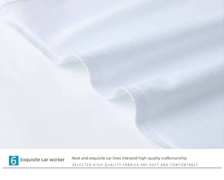 Chaopai Paul man white Embroidery Short sleeve T-shirt