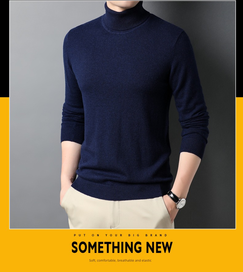 Spring, autumn and winter High collar Solid color Thin money Inner lap cardigan