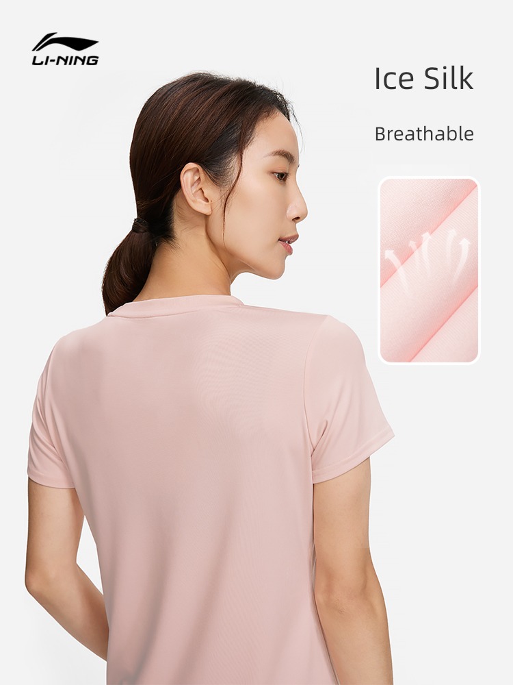 Official website Yoga clothes Bodybuilding ventilation Quick drying female Short sleeve