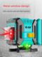 Level meter high-precision strong light thin line laser infrared outdoor special red light 12-line rainbow machine three-color machine