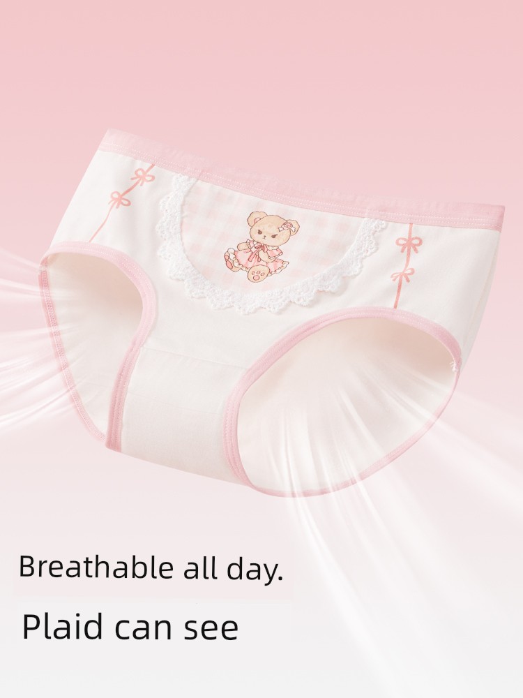 Girl Underwear Pure Cotton Briefs New Arrival Girls' Cotton Class a Baby Girl Kids Boxer Shorts Girls' Pants — 2