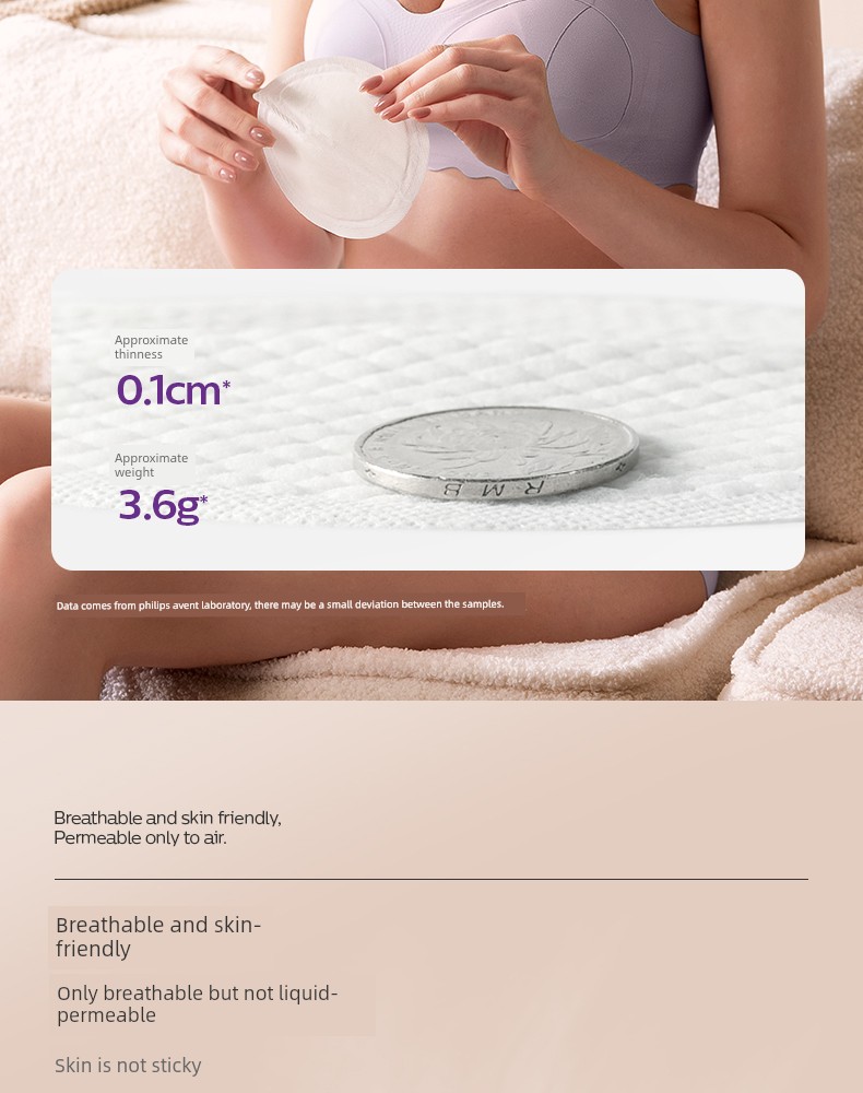 Philips Avent Anti-Leakage Breast Pads, Disposable Cotton Anti-Leakage Breast Pads for Breastfeeding and Postpartum, Ultra-Thin and Breathable Breast Pads — 11
