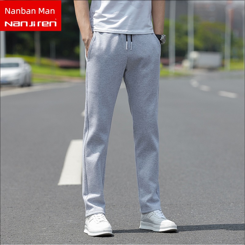 NGGGN Plush thickening Autumn and winter man Casual pants