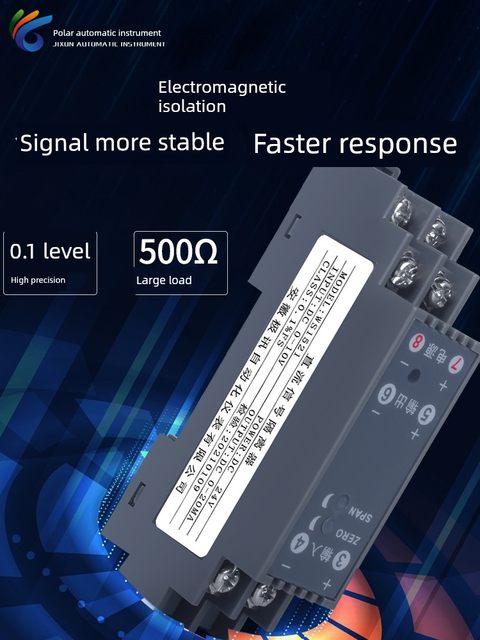 WS1521 DC voltage transmitter signal isolator current conversion module 4-20mA to 0-10V 0-5V