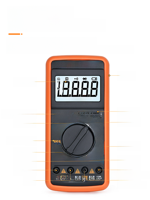 DT9205A high-precision digital multimeter electrician multifunction digital display voltmeter anti-burn maintenance household electricity measurement