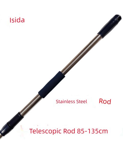 ISDA flat mop accessories complete universal mop head flat mop head folding mop rod single rod