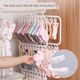 Socks clothes rack for multiple clips for babies and babies special clothes rack for household wardrobe clothes multi-function balcony storage rack