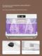 Kitchen dishes storage rack household small disinfection cupboards, tableware storage box, simple bowl rack