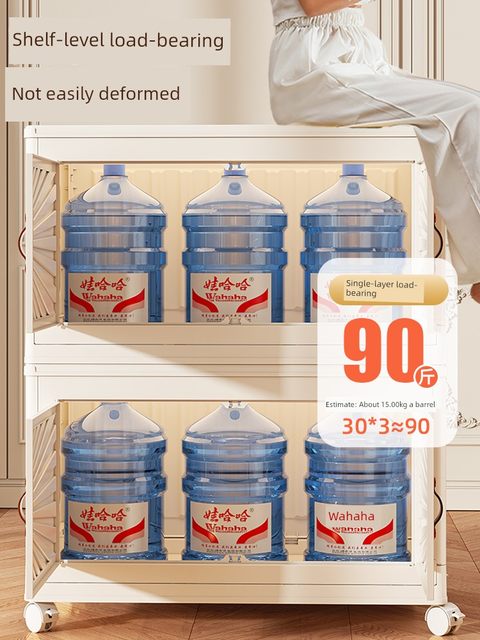 Folding storage cabinet storage cabinet clothes clothes cabinet bedroom household wardrobe plastic cabinet living room cabinet