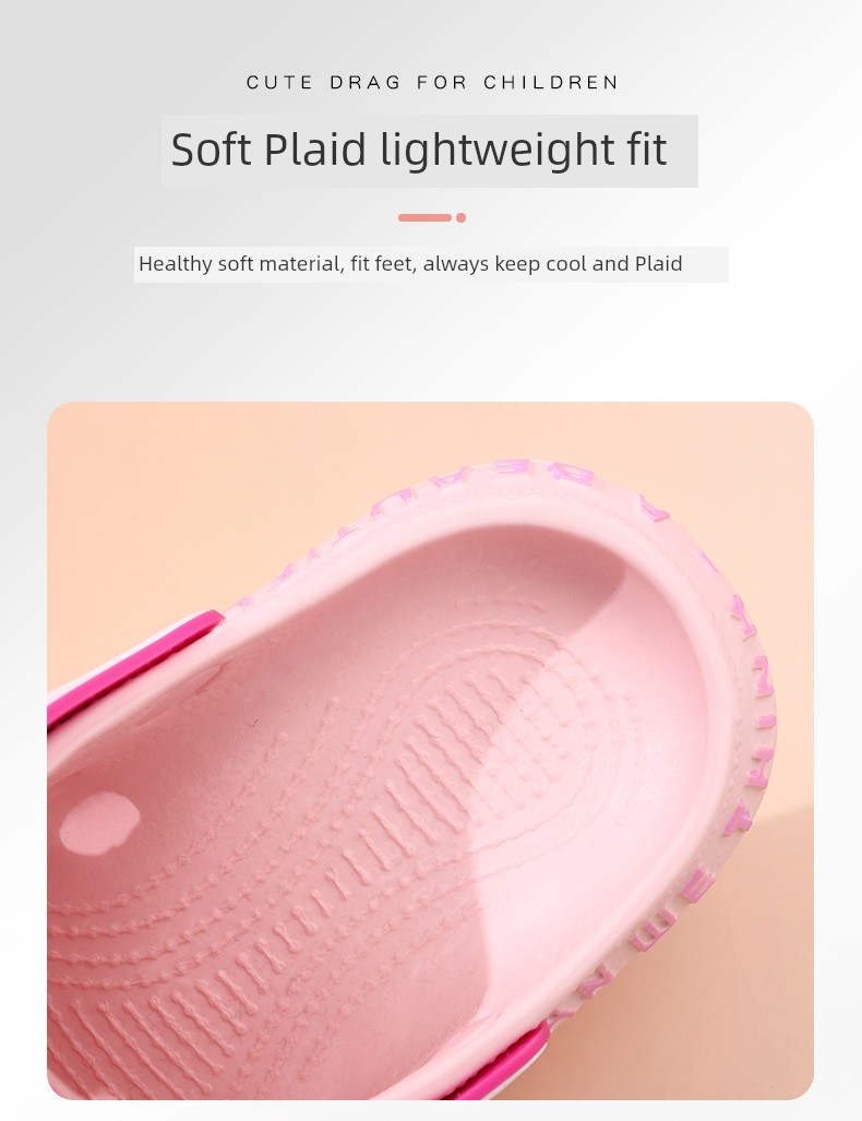Girl Hole Shoes Kids Slippers Summer New Arrival Girls Non Slip Soft Bottom Baby Princess Indoor Sandals Sandals — 6