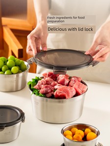 Onlycook Stainless Steel Sealing Tape Lid Crisper