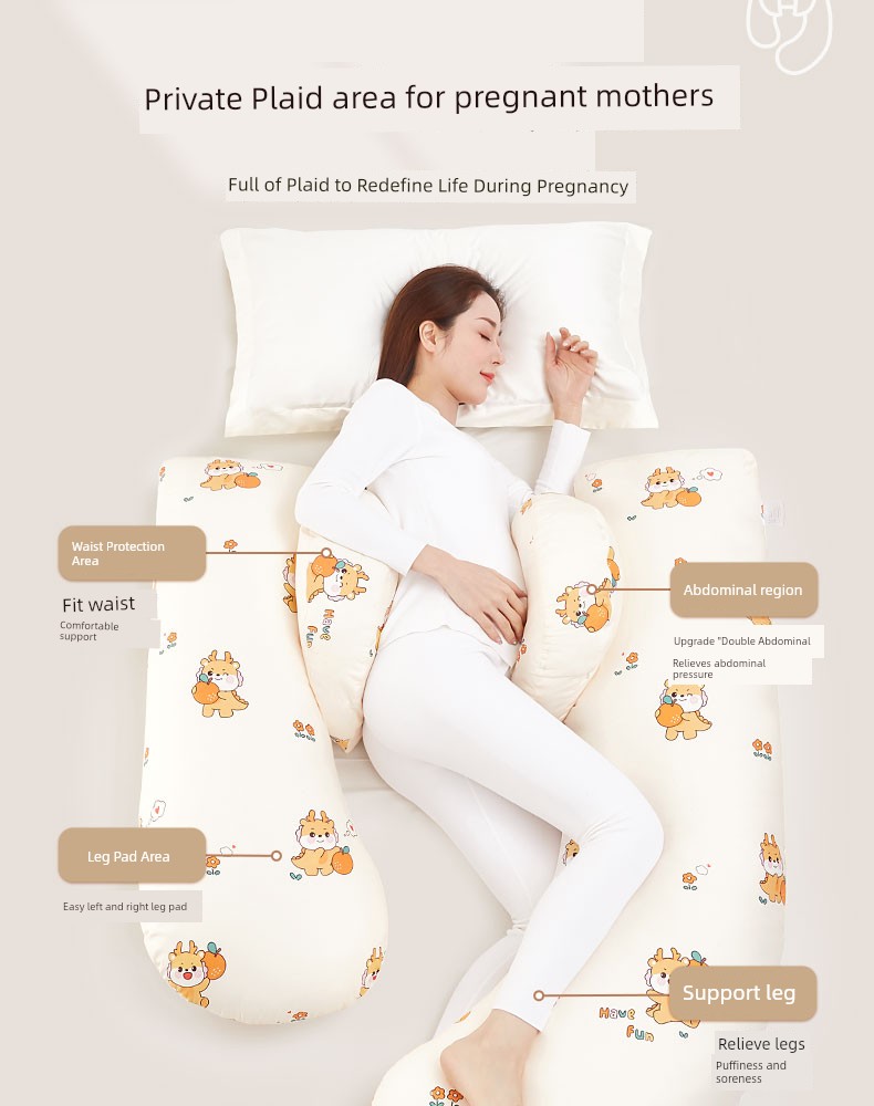 Sleeping Pillow Belly Support Handy Gadget Special Waist Support for Pregnancy — 4
