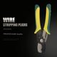 Vise 8-inch wire pliers 6-inch pointed nose pliers oblique nose pliers electrician wire stripper hardware tool wire cleat flat mouth pliers