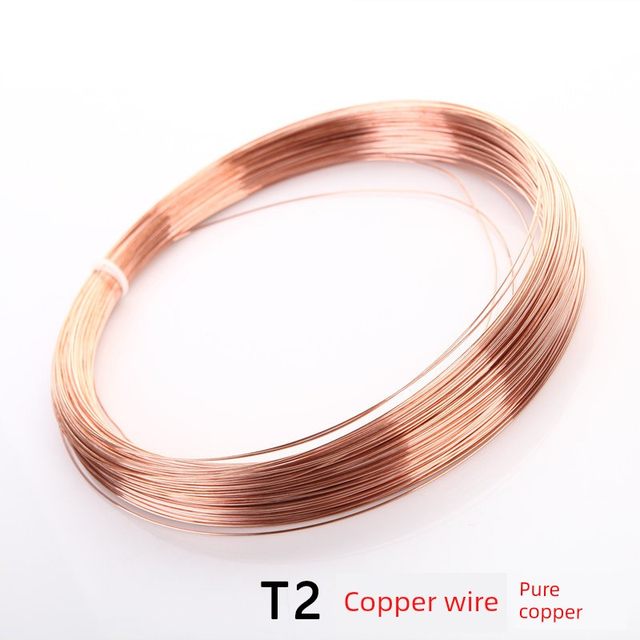 Copper wire Copper wire Copper coil Red copper wire Conductive copper wire Ultra-fine copper wire 0.2 0.3 0.5 1 2mm