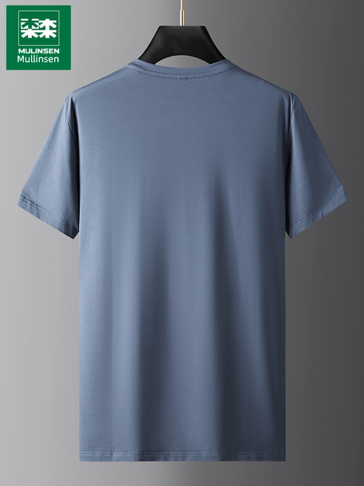 MuLinSen summer Thin money Big size leisure time Short sleeve T-shirt