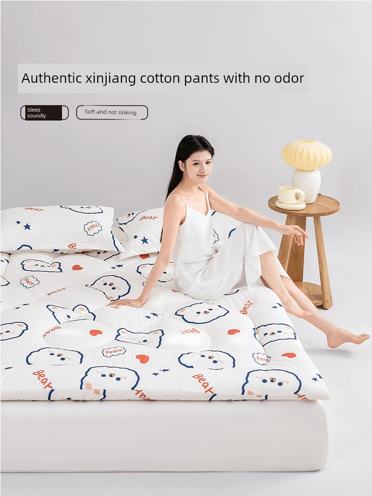 Xinjiang Pure Cotton Cushion Mattress Mattress Cushion Double Student Household Dormitory Single Cotton Kang Bedding Bottom