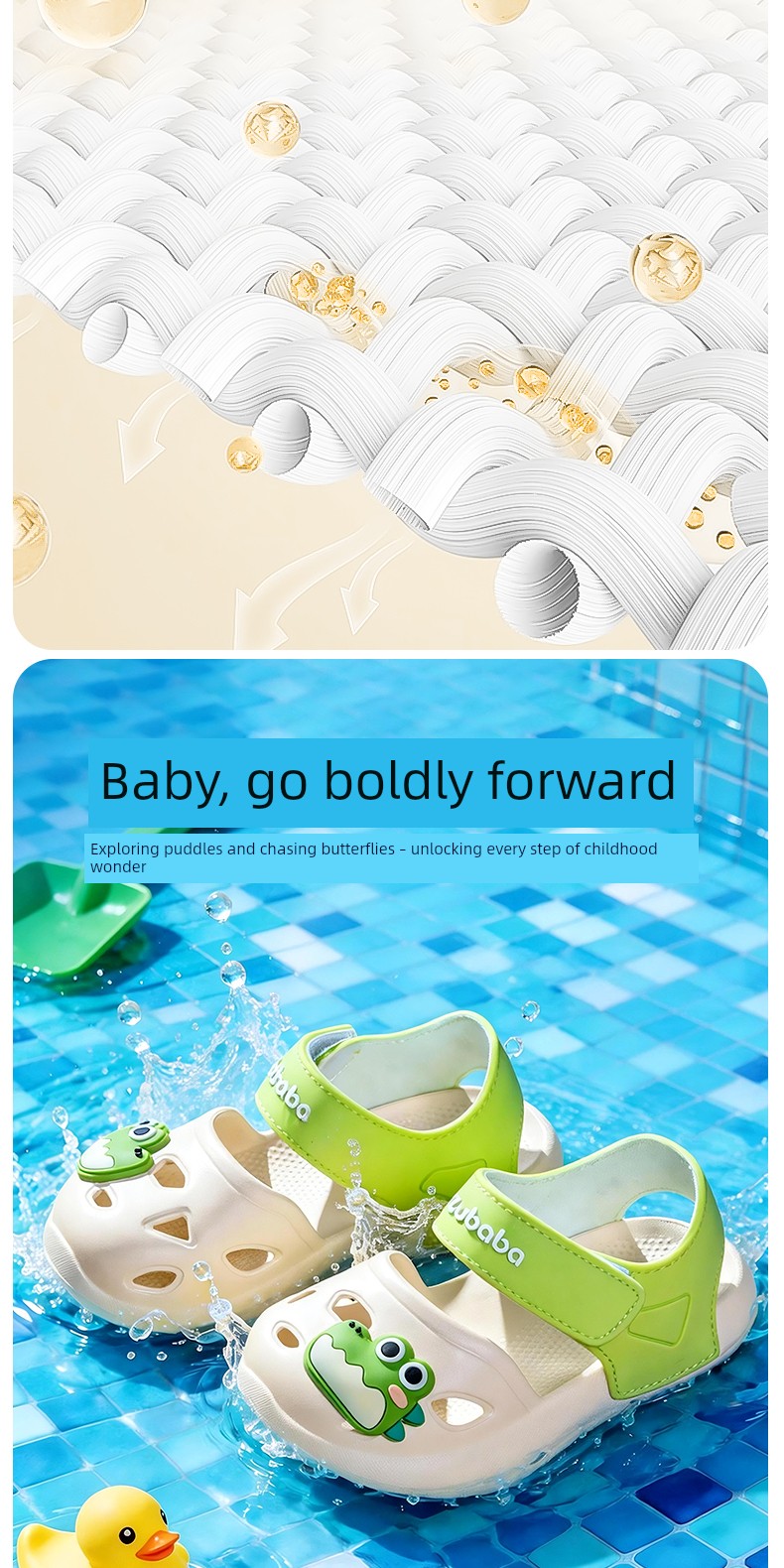 Children's Sandals for Boys Summer 2026 New Style Infant Girls Breathable Lightweight Beach Non-Slip Baby Sandals — 10