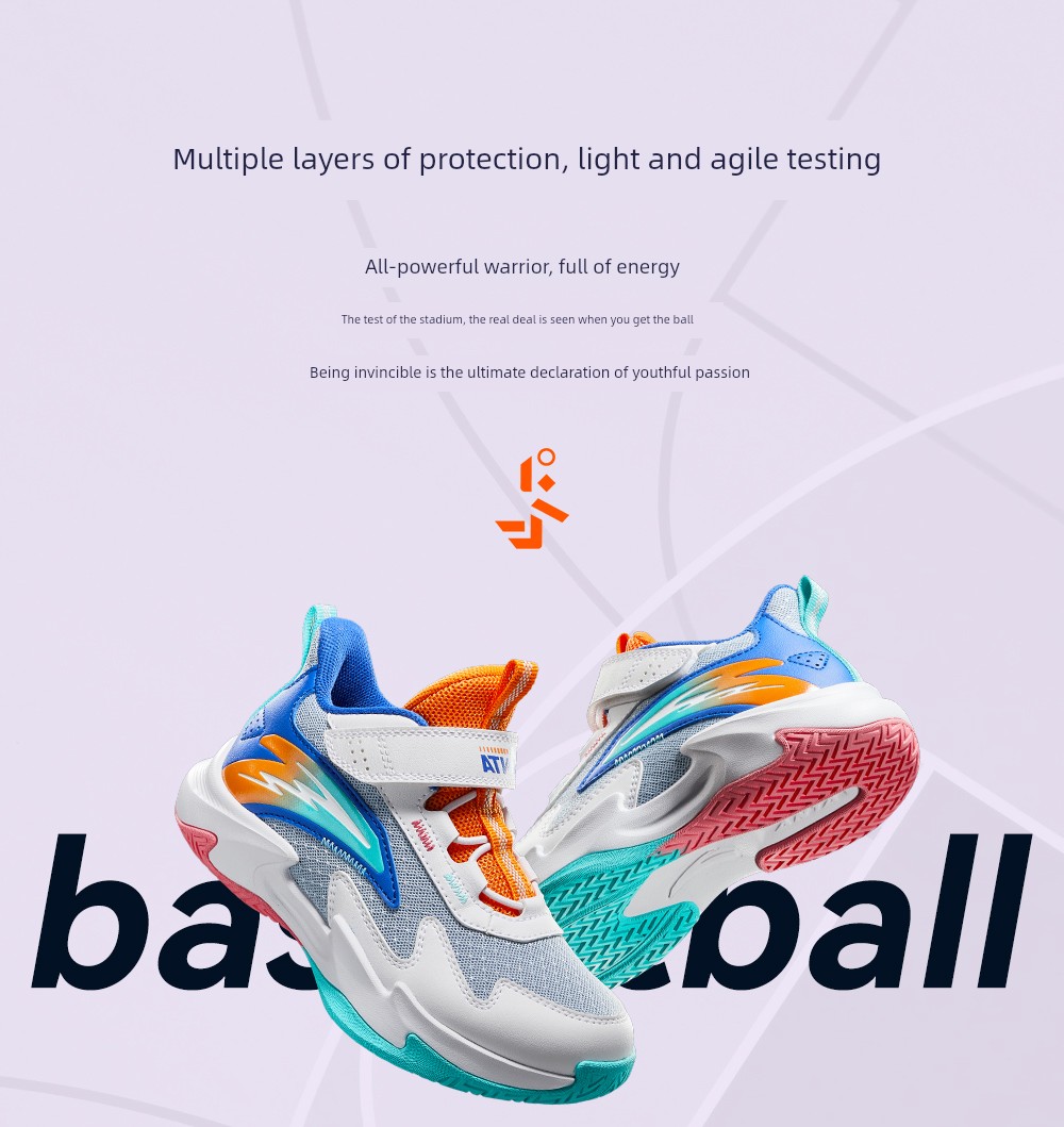 Anta Kids Trial Edition | Boys' Basketball Shoes 2026 Autumn New Lightweight Professional Children's Sports Shoes — 2