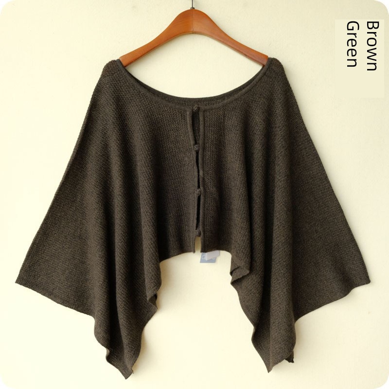 External order Tail goods Bat type Pure wool Shawl Spring