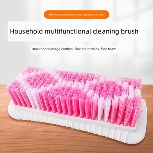 Laundry Brush, Cleaning Brush with Hard Bristles, Extra-Long, Specially Designed, Dense Bristles That Don'T Shed Easily,